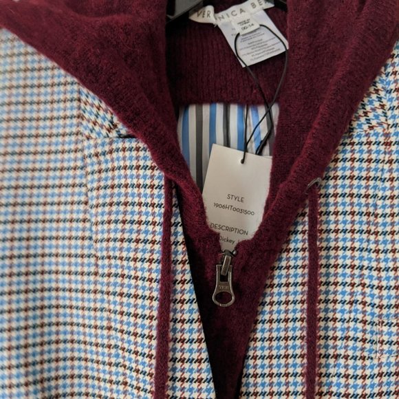 VERONICA BEARD Dickey JACKET Blue Plaid FARLEY - Picture 9 of 16